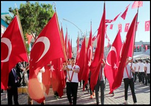 Serik'te cumhuriyet coşkusu