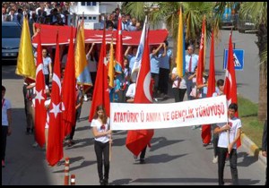 Serik te 19 Mayıs coşkusu