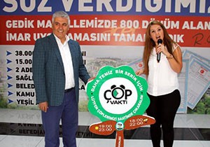 Serik'te Çöp Vakti uygulaması
