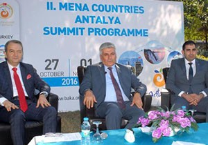 Serik'te ikinci MENA Zirvesi