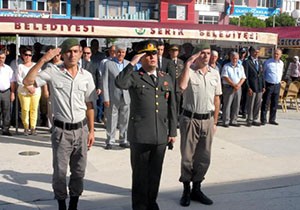 Serik'te Gaziler Günü kutlandı