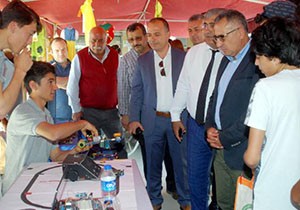 Meslek liselerinde ortak sergi