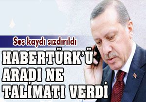 Erdoğan'ın ses kaydı sızdırıldı