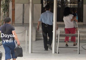 Kadından sevgiliye dayak