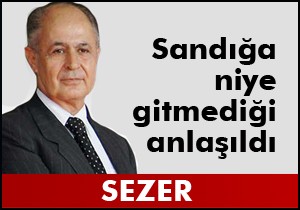 Sezer niçin sandığa gitmedi