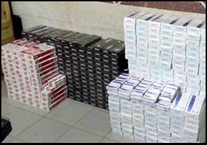 Yolcu otobüsünde kaçak sigara