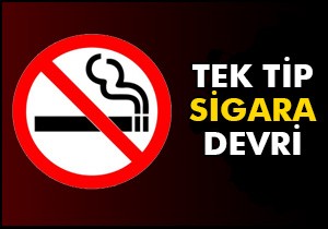 Tek tip sigara devri