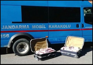 Jandarmadan kaçak sigara operasyonu