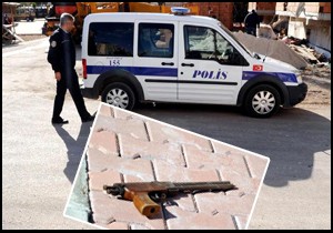 Çöpte el yapımı tabanca