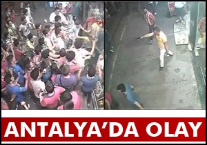 Antalya'da olay