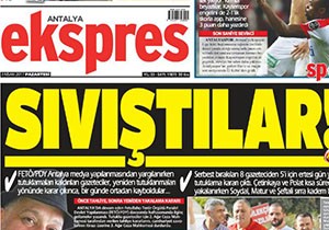 Antalya'da aranan gazeteci ve siyasetçiler