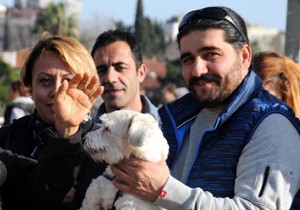 Sokak hayvanları için toplandılar