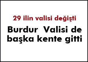 29 ilin valisi değişti