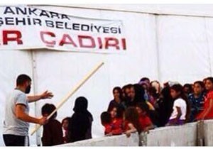 Önce sopa sonra yemek