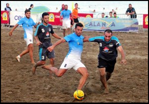 Plaj futbolunda Alanya etabı başladı