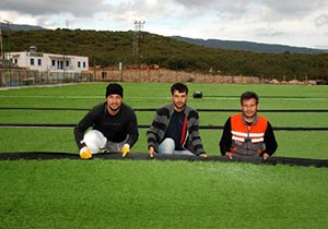 Kaş Stadı'nda sona gelindi