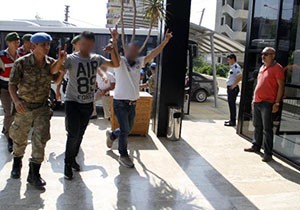 Suç örgütü şüphelileri adliyede