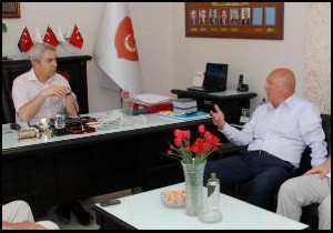 Subaşı dan dernek ziyareti