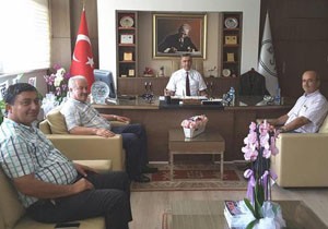 Başkan Şahin'den yeni kurum müdürlerine ziyaret