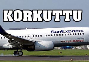 Sunexpress havada arızalandı