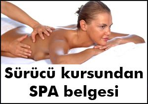 Sürücü kurslarından SPA belgesi