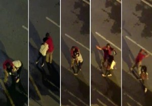 Sokakta yürüyen kadını dakikalarca taciz etti