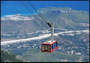 Tahtalı dağı ziyaretçi akınına uğruyor