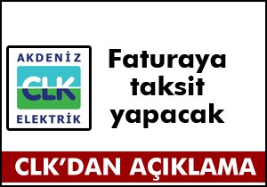 CLK: Taksit yapacağız