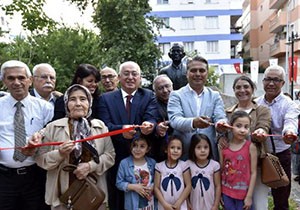 Cahit Sıtkı Tarancı heykeli açıldı