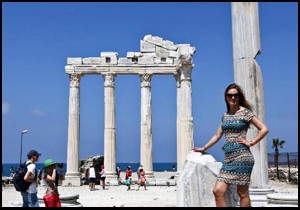 Apollon Tapınağı'nda fotoğraf çılgınlığı