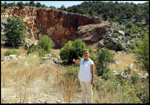 Akseki'de taş ocağına tepki