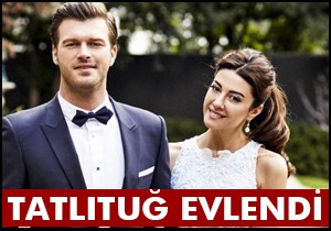 Kıvanç Tatlıtuğ Paris'te Başak Dizer'le evlendi