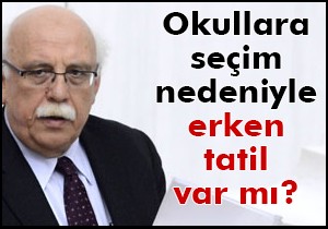 Nabi Avcı açıkladı! Okullar ne zaman kapanacak?