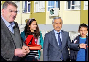 TEOG'ta başarılı olan öğrencilere ödül