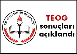 TEOG sonuçları açıklandı