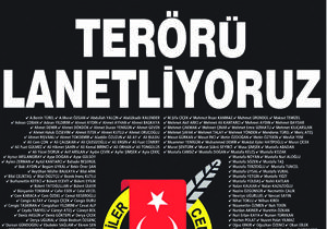 Antalyalı gazetecilerden teröre ortak tavır