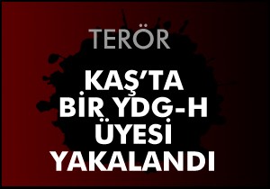 Kaş'ta terör operasyonu