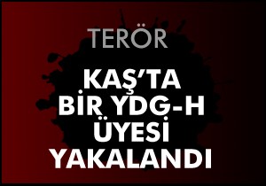 Kaş ta terör operasyonu