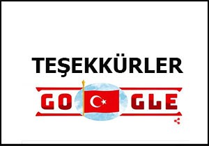 Teşekkürler Google