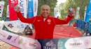 'Demir Adam' İzmir Duatlonu'nda birinci oldu