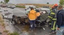 Otomobilin çarptığı otomobildeki karı- kocayı ölüm ayırdı