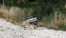 2 kardeş cenazeye gelirken kazada yaralandı