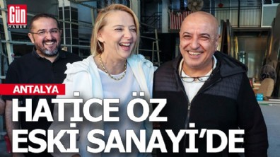 ATSO Başkan adayı Hatice Öz'ün eski sanayi ziyareti