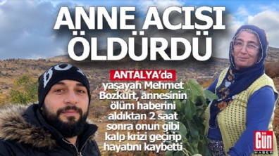 Anne acısına 2 saat dayanamadı