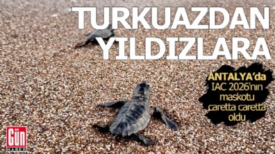Antalya Uzay Kongresi'nin maskotu caretta caretta