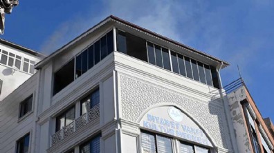 Antalya'da vakıf binasında yangın