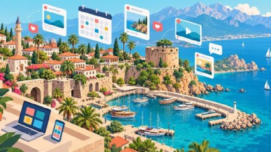 Antalya'daki Turizm İşletmeleri İçin Web Sitesi: Çok Dil, Sezon ve Rezervasyon