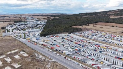 Bulgaristan sınırında 30 kilometre TIR kuyruğu