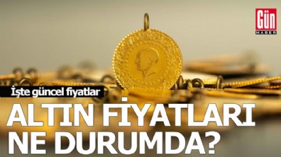 Çeyrek, gram ve yarım altın fiyatları bugün ne kadar?