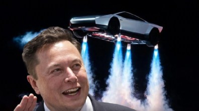 Elon Musk uçan Tesla'yı tanıttı